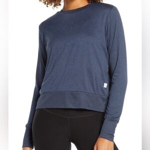 Vuori Blue Daydream Crewneck Pullover Sweater Size Large